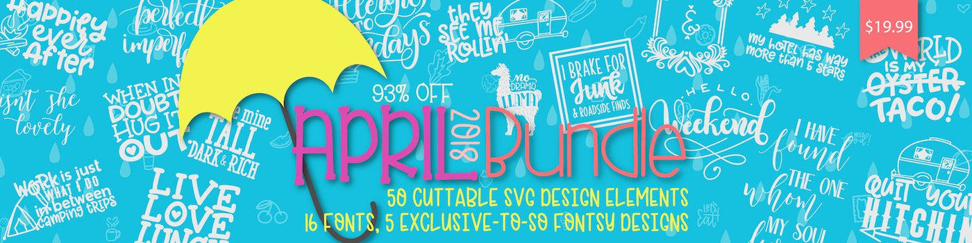 So Fontsy April 2018 Bundle