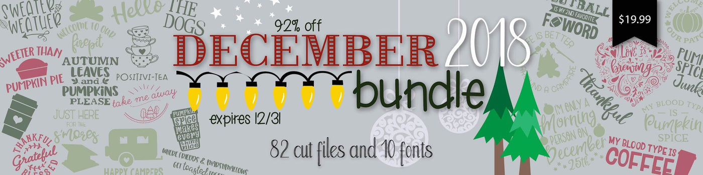 So Fontsy December 2018 Bundle