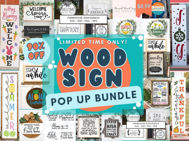 So Fontsy Sign Pop Up Bundle Bundle So Fontsy Design Shop 