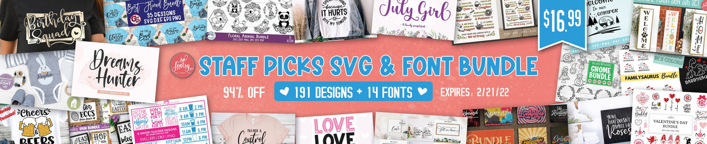 So Fontsy Staff Picks Design and Font Bundle