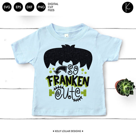 So Franken Cute Boy SVG Kelly Lollar Designs 