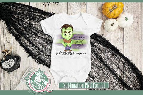 So Franken Handsome Sublimation Sublimation QueenBrat Digital Designs 