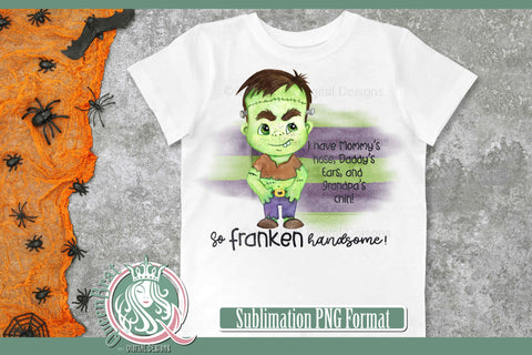 So Franken Handsome Sublimation Sublimation QueenBrat Digital Designs 