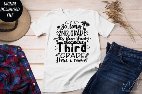 So long 2nd grade it's been fun svg SVG Isabella Machell 