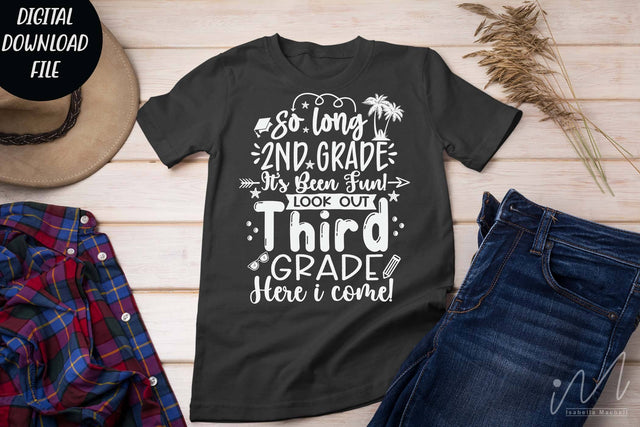 So long 2nd grade it's been fun svg SVG Isabella Machell 