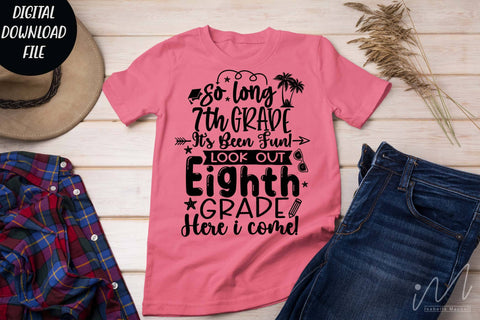 So long 7th grade it's been fun svg, SVG Isabella Machell 