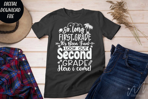 So long first grade it's been fun svg SVG Isabella Machell 