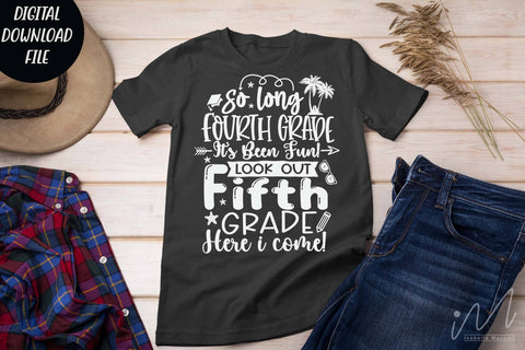 So long fourth grade it's been fun svg SVG Isabella Machell 