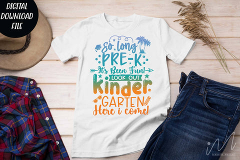 So long pre k it's been fun svg, Graduation svg SVG Isabella Machell 