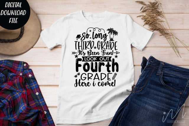 So long third grade it's been fun svg, Graduation svg SVG Isabella Machell 