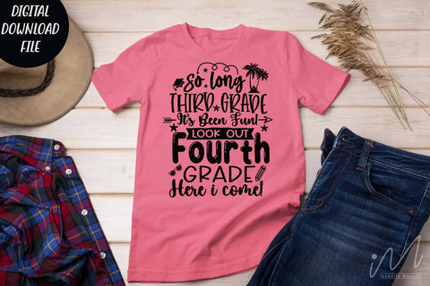 So long third grade it's been fun svg, Graduation svg SVG Isabella Machell 