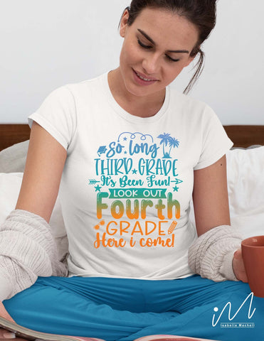 So long third grade it's been fun svg, Graduation svg SVG Isabella Machell 