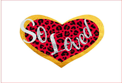 So Loved, Valentines Day,sublimation,png Graphic Sublimation sublimationhappy 