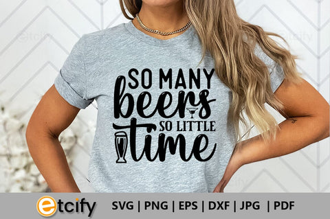So many beers so little time SVG SVG etcify 