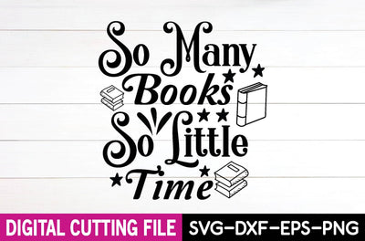 so many books so little time SVG md faruk hossain 
