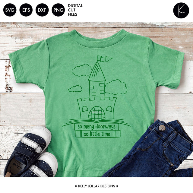 So Many Doorways Book Quote SVG Kelly Lollar Designs 