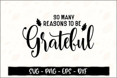 So many reasons to be grateful SVG SVG Shetara Begum 