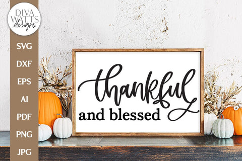 So Thankful Thanksgiving SVG Bundle | Farmhouse Designs SVG Diva Watts Designs 