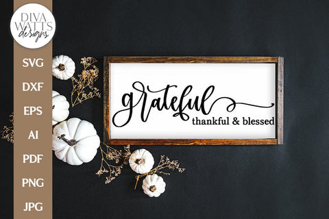 So Thankful Thanksgiving SVG Bundle | Farmhouse Designs SVG Diva Watts Designs 