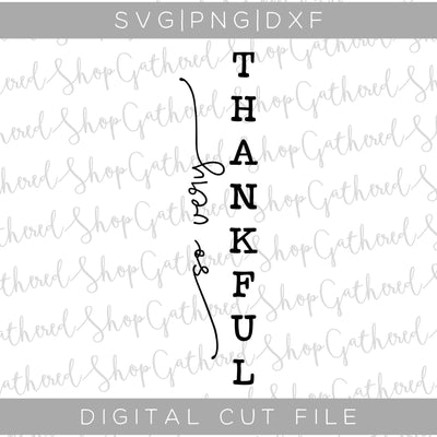 So Very Thankful Porch Sign SVG SVG ShopGathered 