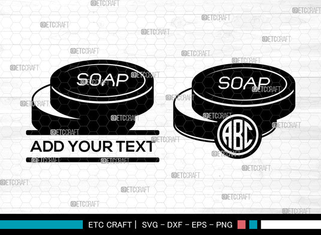 Soap Monogram SVG, Soap SVG, Circle Monogram Svg, Soap Bubbles Svg, Soap Icon Svg, Body Soap Svg, Soap SVG ETC Craft 