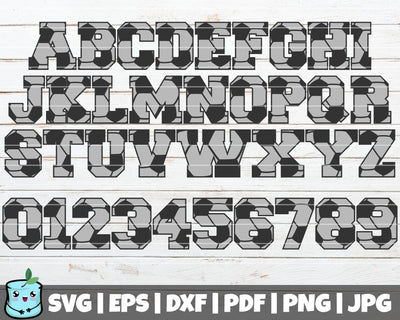 Soccer Alphabet And Numbers SVG MintyMarshmallows 