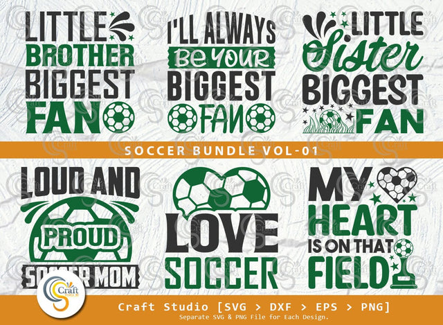 Soccer Ball SVG Bundle, Soccer Ball Svg, Soccer Player Svg, Sports Svg, Soccer Ball Quotes, Soccer Cutting File SVG ETC Craft 