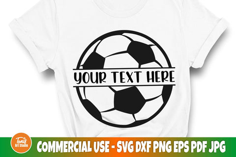 Soccer ball SVG | Football svg | Soccer monogram svg | Cut files for cricut and Silhouette SVG TonisArtStudio 