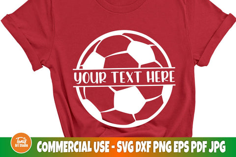 Soccer ball SVG | Football svg | Soccer monogram svg | Cut files for cricut and Silhouette SVG TonisArtStudio 