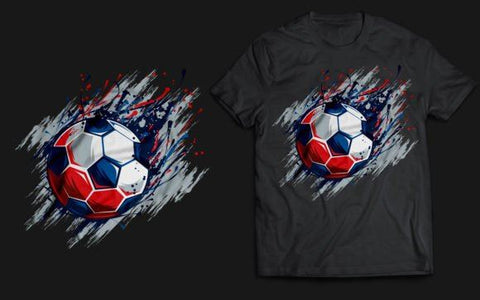Soccer Ball T-Shirt Design SVG naemmiah021 
