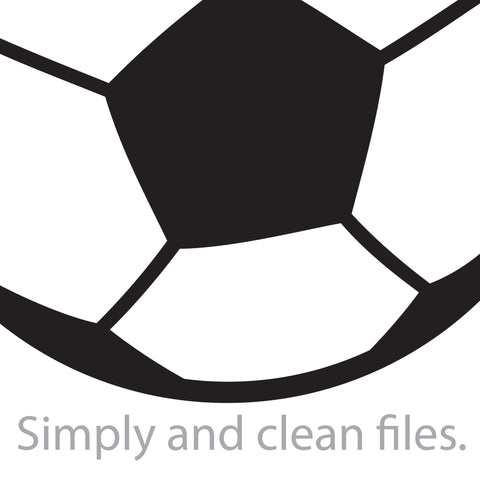 Soccer Ball with Flame SVG TribaliumArtSF 