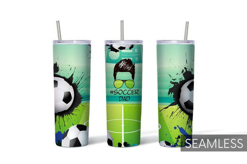 Soccer Dad Tumbler Sublimation Sublimation SvgOcean 