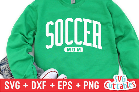 Soccer Family svg - Soccer Mom svg - eps - dxf - png - Soccer Cut File - Silhouette - Cricut - Digital Download SVG Svg Cuttables 