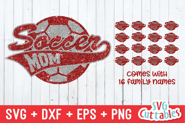 Soccer Family SVG Svg Cuttables 