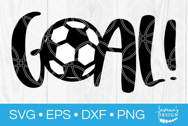 Soccer Goal SVG SavanasDesign 