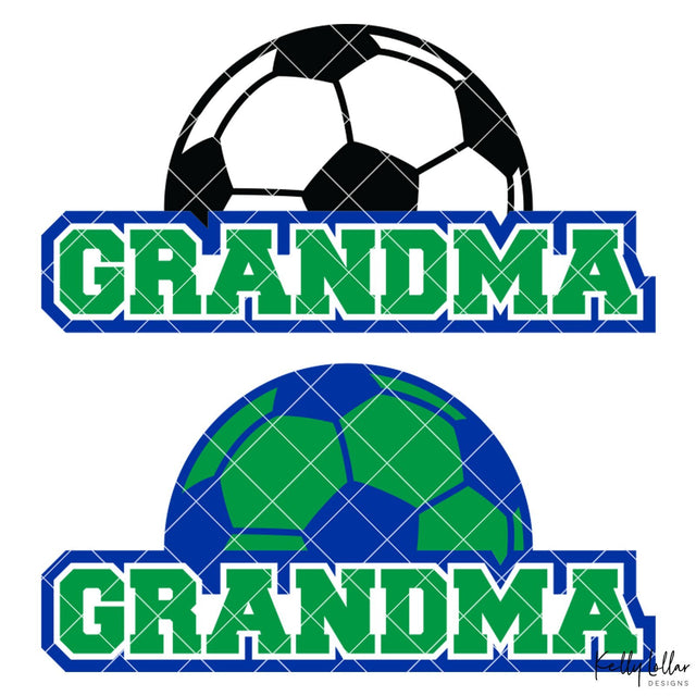 Soccer Grandma SVG Kelly Lollar Designs 