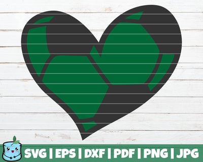 Soccer Heart SVG MintyMarshmallows 