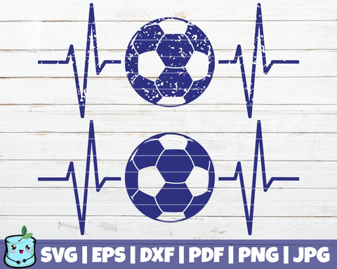Soccer Heartbeats SVG MintyMarshmallows 