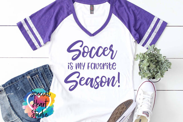 Soccer Is My Favorite Season SVG Special Heart Studio 