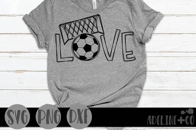 Soccer love, sports SVG Adeline&co 