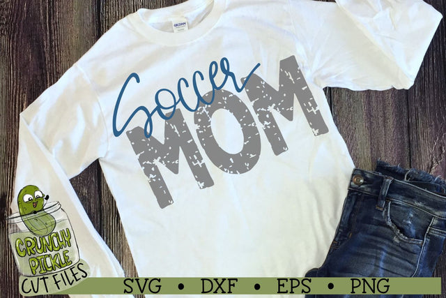 Soccer Mom & Bonus Team Mom SVG SVG Crunchy Pickle 