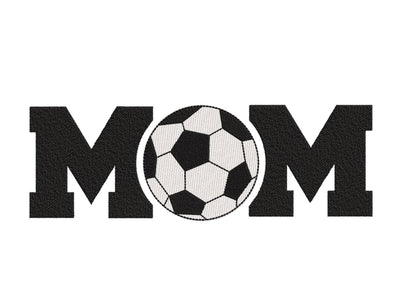 Soccer Mom Embroidery design, Soccer Mom Life Embroidery, Supportive Mom Embroidery File, Sport Embroidery Design, 4 sizes, Instant Download Embroidery/Applique DESIGNS Nino Nadaraia 