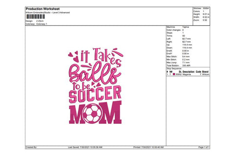 Soccer Mom, Mom Embroidery, Sports Embroidery Embroidery/Applique DESIGNS SVG Digital Designer 