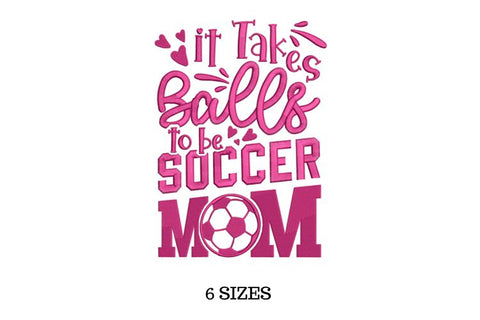 Soccer Mom, Mom Embroidery, Sports Embroidery Embroidery/Applique DESIGNS SVG Digital Designer 