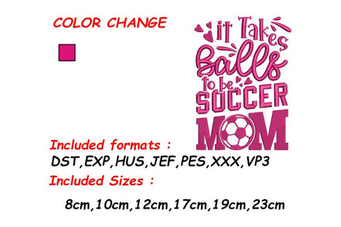 Soccer Mom, Mom Embroidery, Sports Embroidery Embroidery/Applique DESIGNS SVG Digital Designer 