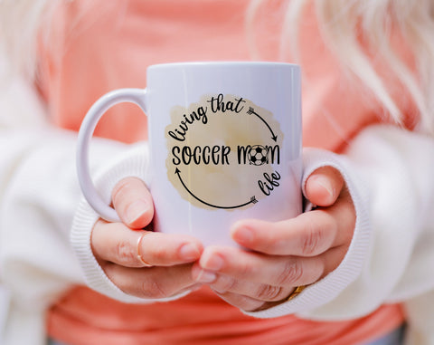 Soccer Mom Sublimation Designs Bundle, 6 Soccer Mom PNG Files, Loud And Proud Soccer Mom PNG, Soccer Mom Messy Bun PNG Sublimation HappyDesignStudio 