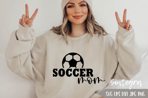 Soccer Mom SVG Cut File, PNG Print Free For Commercial Use SVG Sintegra 