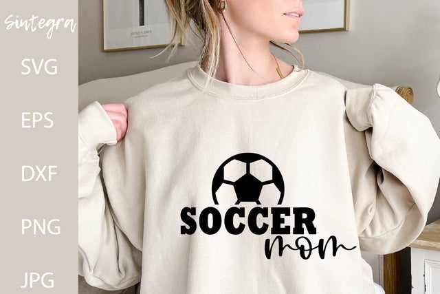 Soccer Mom SVG Cut File, PNG Print Free For Commercial Use SVG Sintegra 