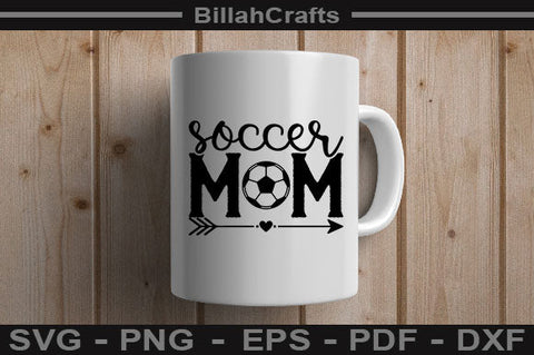 Soccer Mom SVG File SVG BillahCrafts 