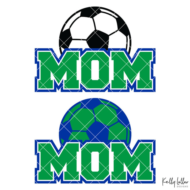 Soccer Mom SVG Kelly Lollar Designs 